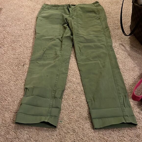 J crew green pants 4 - Picture 2 of 7